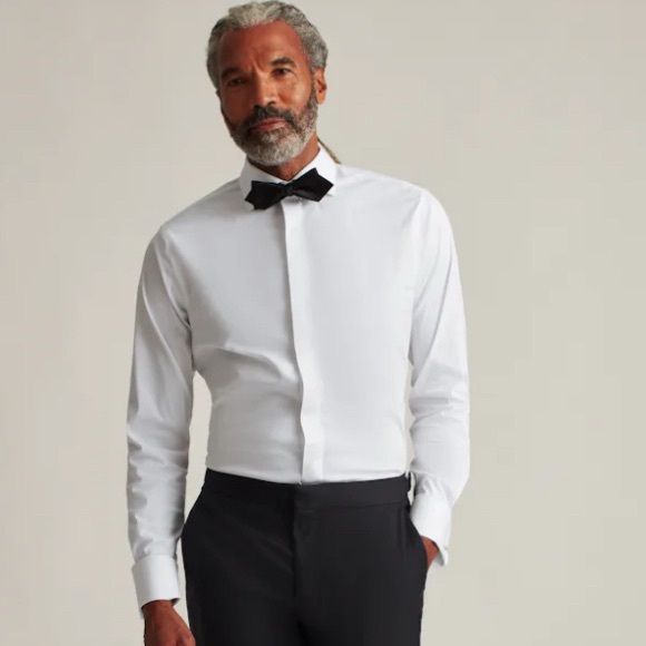 Bonobos Empire Tuxedo Shirt Athletic 16.5x35 - Picture 1 of 3